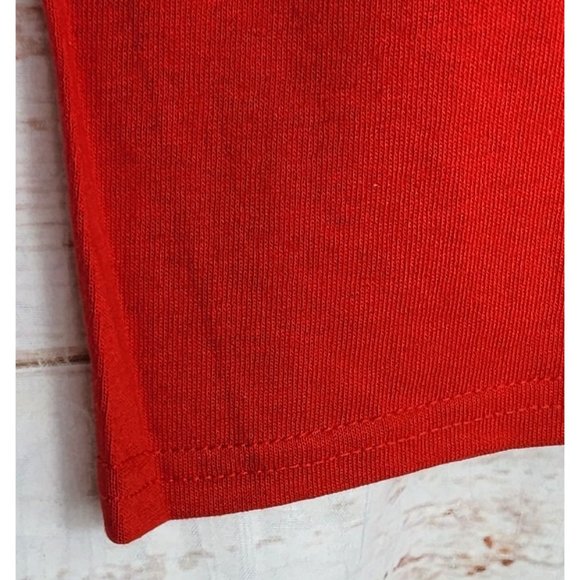 Delta Pro Weight Red XL Crew Neck Short Sleeve Dragon Graphic Cotton Men T-Shirt - Picture 5 of 13